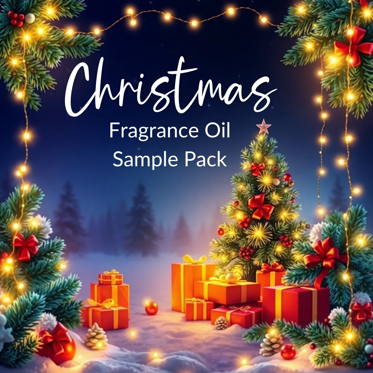 * Christmas Fragrance Sample Pack