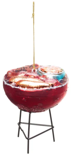 BBQ GRILL XMAS ORNAMENT