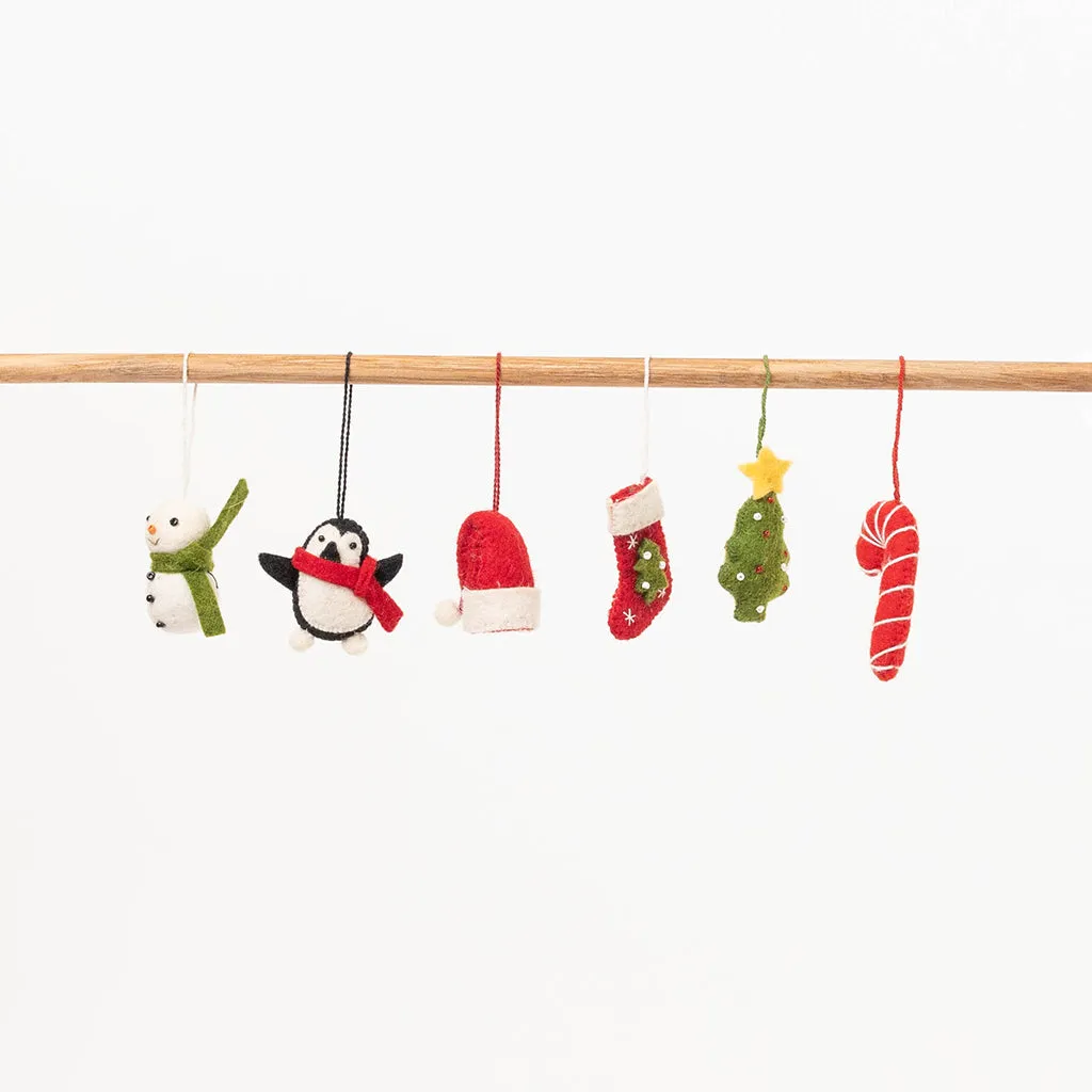 Classic Mini Ornaments Set of 6