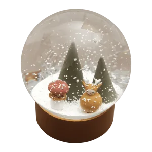 Fabelab Snow Globe Woodland Deer