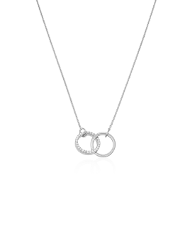 Interlocking Necklace - 925 Sterling Silver