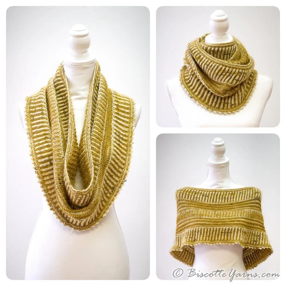 Rumpelstilskin - Free brioche cowl pattern