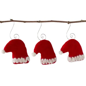 Santa Claus Hat Christmas Tree Ornaments