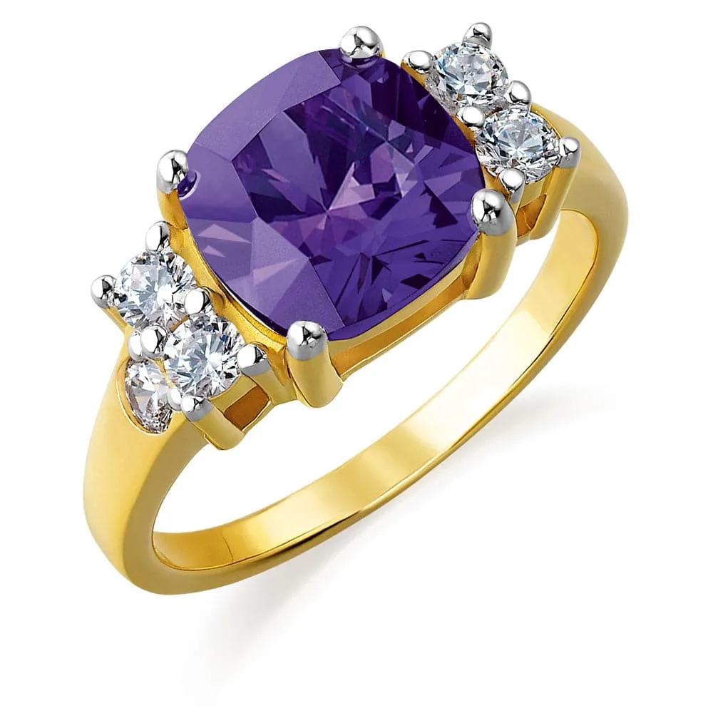 Tru-Amethyst Perfection Ring