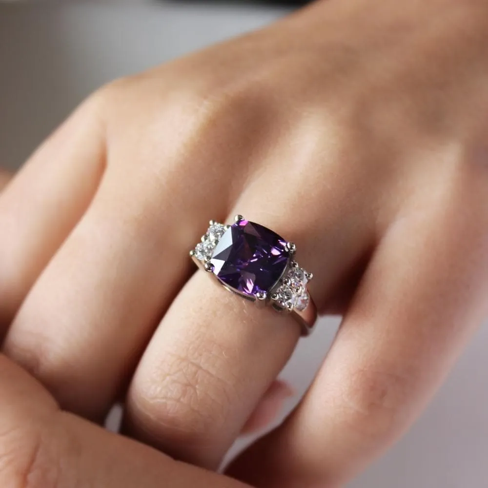 Tru-Amethyst Perfection Ring