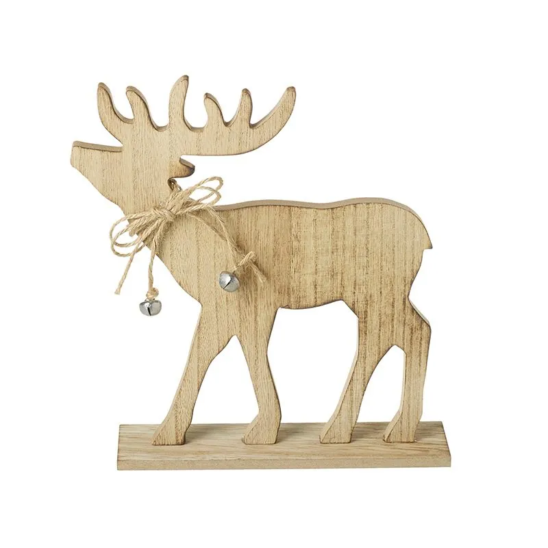 Wooden Reindeer Decoration